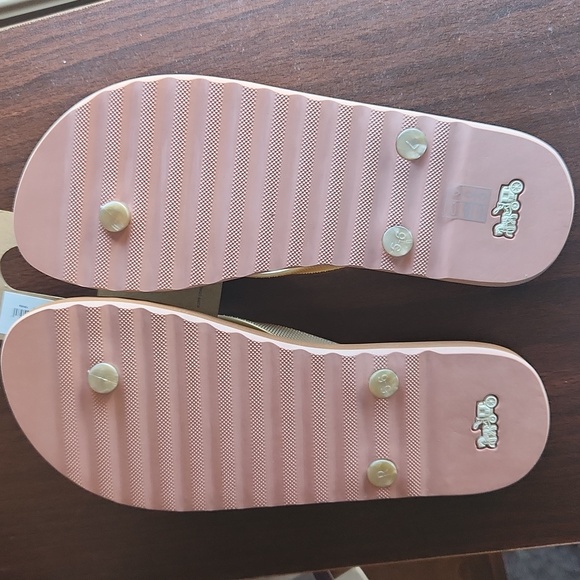 Coach flip flop sandals size 7 new - Picture 2 of 2